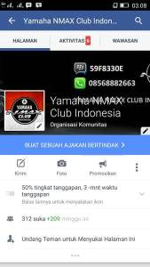 facebook Yamaha NMAX Club Indonesia Resmi Berdiri01&nbsp;pertamax7.com