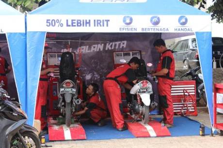 Free service motor all brand peserta Career Talk Show Yamaha & Universitas Indonesia (1)