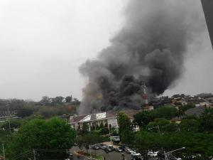 Gedung Mapolda Jateng Terbakar, banyak Motor Hangus 03&nbsp;Pertamax7.com