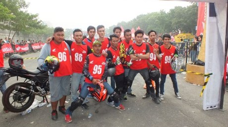 Gymkhana New Honda Sonic Medan diPadati 118 Starter hadiah mantabh 01 pertamax7.com