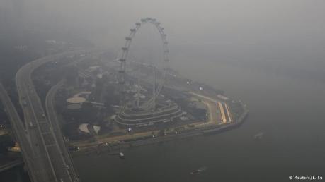 kabut asap ganggu F1 singapura