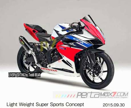 Kala-Honda-Light-Weight-Super-Sports-Concept-sinyalemen-CBR250RR-dikasih-Livery-RWB,-pertamax7.com-