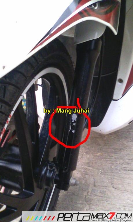 Keluhan Cat Suzuki Hayate Mengelupas 02 pertamax7.com