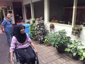 Kunjungan pak Abidin YIMM kepada Mbak Echi Yamaha Nmax Roda 3 bersemangat tinggi 04&nbsp;pertamax7.com