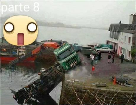 Mau Angkat Mobil Tercebur di Laut, sampai 3 Truck Crane turun tangan 01 Pertamax7.com