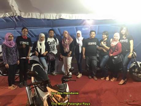 Meriahnya Grand Launching All New Honda CB150r dan New Sonic 150R di Palanka Raya 01 pertamax7.com