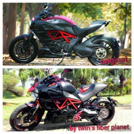 Modifikasi honda megapro ala ducati diavel 04 Pertamax7.com
