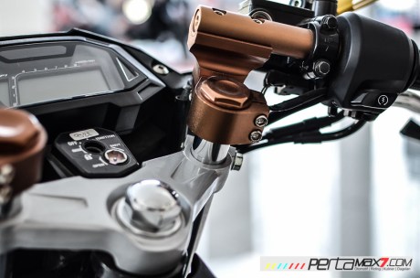 Modifikasi new Honda Sonic 150R velg Jari cakram Lebar pakai Tromol Supra X RDB_-12