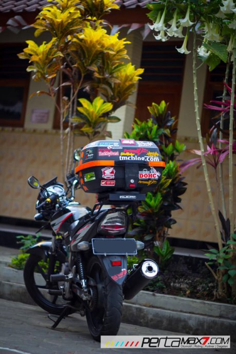 Mudahnya Pasang Braket geser Kucay di Honda Megapro plus Box Givi E20 Kuat mantabh 16 Pertamax7.com