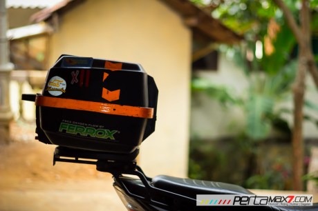 Mudahnya Pasang Braket geser Kucay di Honda Megapro plus Box Givi E20 Kuat mantabh 22 Pertamax7.com