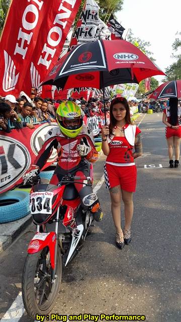 New Honda Sonic 150R Juara 1 Road Race Banjarmasin Dijepit 2 Suzuki Satria Karbu 04 pertamax7.com