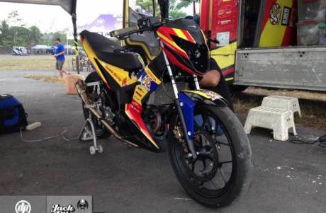 New Honda Sonic 150R Kawahara tampil di Kejurnas Seri 4 Tasikmalaya 2
