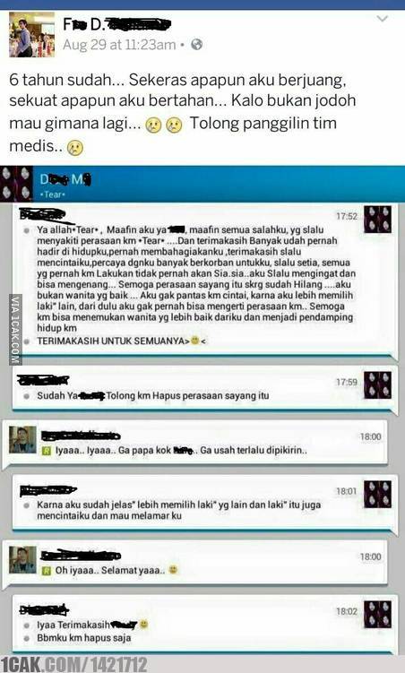 pacaran 6 tahun tapi gagal nikah