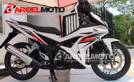 photoshop New Honda Blade 150 K56F menghangat, Bebek murni Super