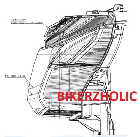 tampak samping headlamp suzuki satria F injeksi 2016 pertamax7.com