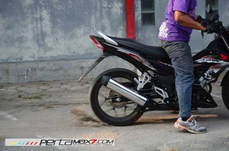 Torsi new honda sonic 150R begitu kuat