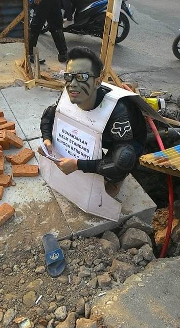 Unik, Ospek Depok Tiger Club ajak masyarakat Ingat keselamatan Berkendara 00 pertamax7.com