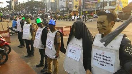 Unik, Ospek Depok Tiger Club ajak masyarakat Ingat keselamatan Berkendara 02 pertamax7.com