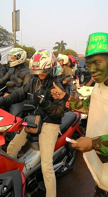 Unik, Ospek Depok Tiger Club ajak masyarakat Ingat keselamatan Berkendara 07 pertamax7.com