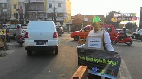 Unik, Ospek Depok Tiger Club ajak masyarakat Ingat keselamatan Berkendara 09 pertamax7.com