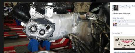 Yamaha NMax Klotok-klotok karena Bearing Oblak 02 pertamax7.com