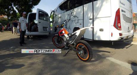 Modifikasi New Honda Sonic 150r Jadi Motor Trial Ini Memang Sadis 06 Pertamax7.com