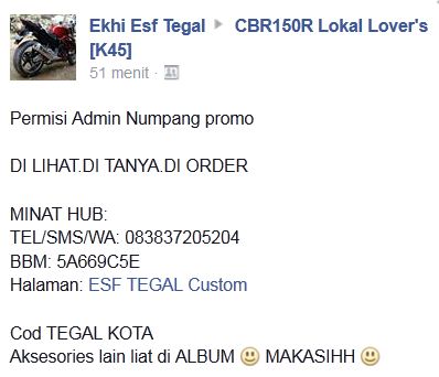 Modifikasi-Unik-Kala-Honda-CBR150R-lokal-Bertampang-ala-Yamaha-R25-pertamax7.com-1