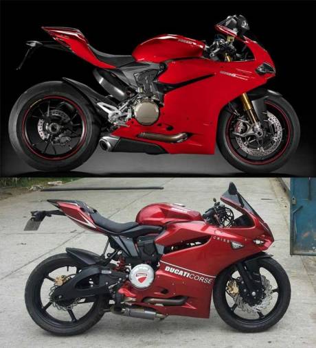 Modifikasi Yamaha SZ-R jadi Ala Ducati Panigale asal Filipina ini Unik 01 Pertamax7.com
