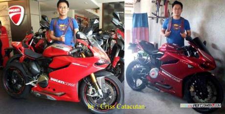 Modifikasi Yamaha SZ-R jadi Ala Ducati Panigale asal Filipina ini Unik 11 Pertamax7.com