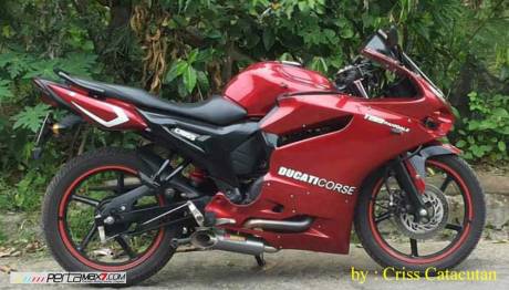 Modifikasi Yamaha SZ-R jadi Ala Ducati Panigale asal Filipina ini Unik 12 Pertamax7.com
