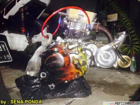 Pasang Turbo Charger Honda CB150R pakai Ecotrons RHB31 VZ21... cesssss 00 pertamax7.com