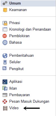 pengaturan video putar otomatif facebook pertamax7.com