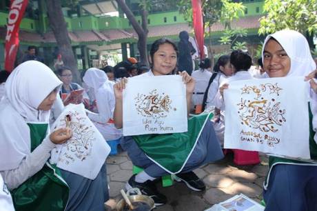 PT. AHM Gelar Program Sahabat Satu Hati Membatik serta 700 biker Honda  Cintai Batik Indonesia 01 pertamax7.com