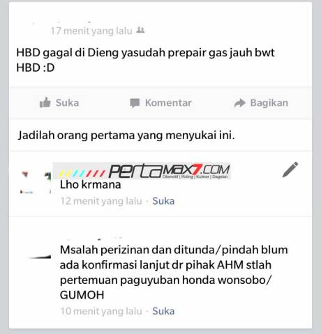 Terkendala-Izin,-Honda-Bikers-Day-2015-Batal-di-Dieng-Plateu-pertamax7.com-