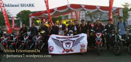 Deklarasi-SHARK-Sonic-Honda-Automotive-Riders-Karawang-pertamax7.com-
