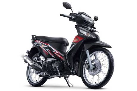 facelift new honda supra X 125 FI Stylish Black SW pertamax7.com 2016