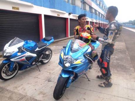 Juara Suzuki Indonesia Challenge Satria F150 berlatih dengan GSX-6000 dan GSX-R1000, dari bebek 150 cc siap loncat Tampil di Supersport 600 04 pertamax7.com