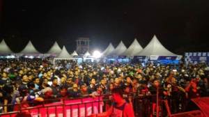 liputan Kemeriahan Jambore Nasional ke-3 Yamaha Riders Federation Indonesia (YRFI) di Pantai Pangandaran (1)&nbsp;pertamax7.com