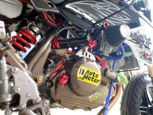 Modifikasi Kawasaki KSR 110 pakai Mesin Honda CBR150R Karbu ini Imut tapi sadis 11&nbsp;Pertamax7.com