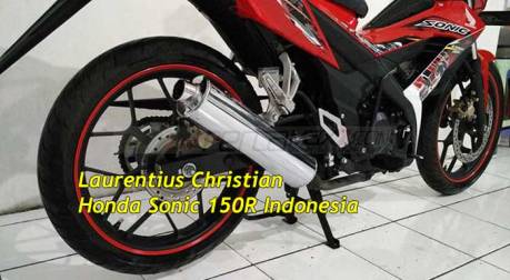 Modifikasi-New-Honda-Sonic-150R-pakai-Knalpot-Suzuki-Satria-F-ini-gimana-om-pertamax7.com-