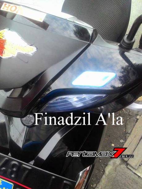 Gagal Tukar Tambah, Yamaha Xeon ini pakai Logo Honda Vario 02 Pertamax7.com