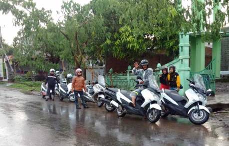 Intip Touring Perdana Suzuki Burgman Owner Makassar 06 Pertamax7.com