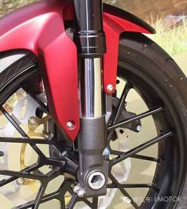 Kala Honda SFA 150 Concept Di Pamerkan Di Hongkong Pakai Spakbor Dan Spion Di Ruang Terbuka Nampak Keren 02&nbsp;Pertamax7.com