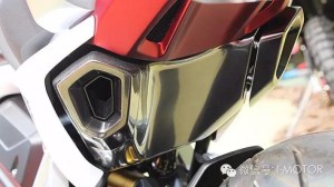 Kala Honda SFA 150 Concept Di Pamerkan Di Hongkong Pakai Spakbor Dan Spion Di Ruang Terbuka Nampak Keren 06&nbsp;Pertamax7.com