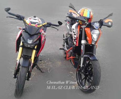 Kala Yamaha M-Slaz jejer KTM Duke 200, USD nya Sedap  pertaamx7.com .jpg