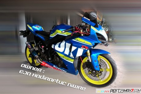 Modifikasi Suzuki Satria F 2008 jadi Full Fairing Bak GSX-R1000 Asal Aceh ini Keren Dan Rapi 01 Pertamax7.com