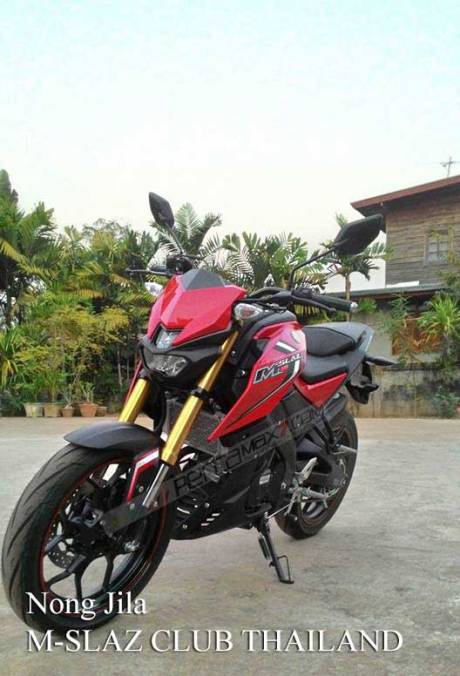 Modifikasi Yamaha M-slaz Pakai Putup Konde Asli Pabrikan09 Pertamax7.com