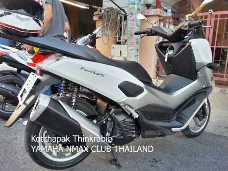 Modifikasi Yamaha NMAX 155 pakai knalpot Ninja 250 FI Makin Keren 04 Pertamax7.com