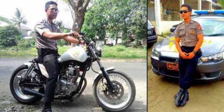 Suka Motor Kustom, Anggota Polisi Ini minta Undang-undang Modifikasi sembarangan di Kaji Ulang pertamax7.com 1