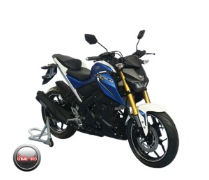 tampang kanan yamaha MT15 M-slaz biru&nbsp;pertamax7.com